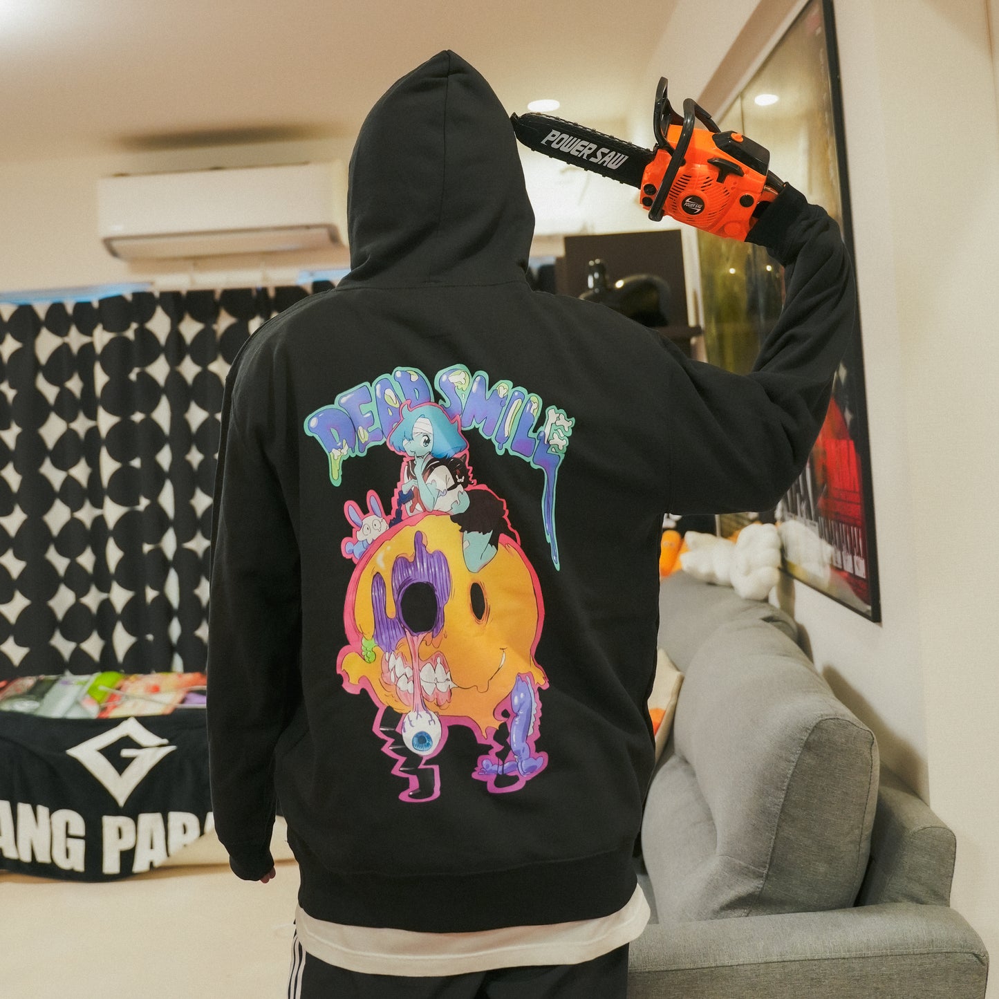 DEAD SMILE BLACK Hoodie